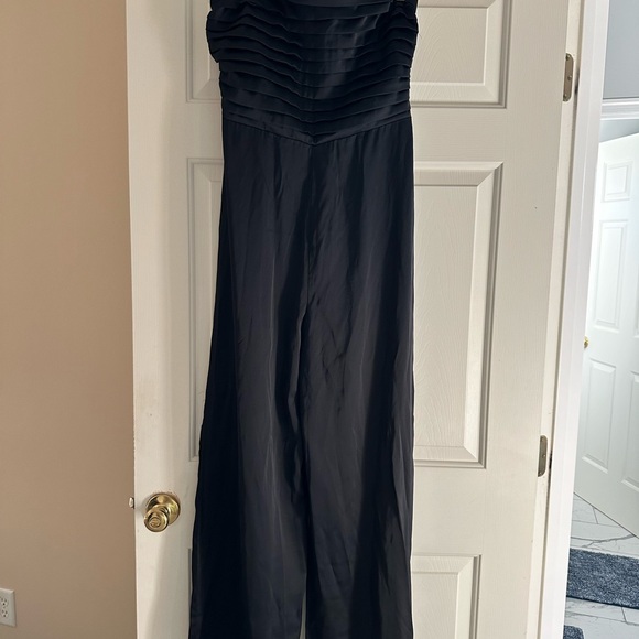 NEVER WORN. A&F black jumpsuit. Size is medium Tall. - Picture 1 of 3